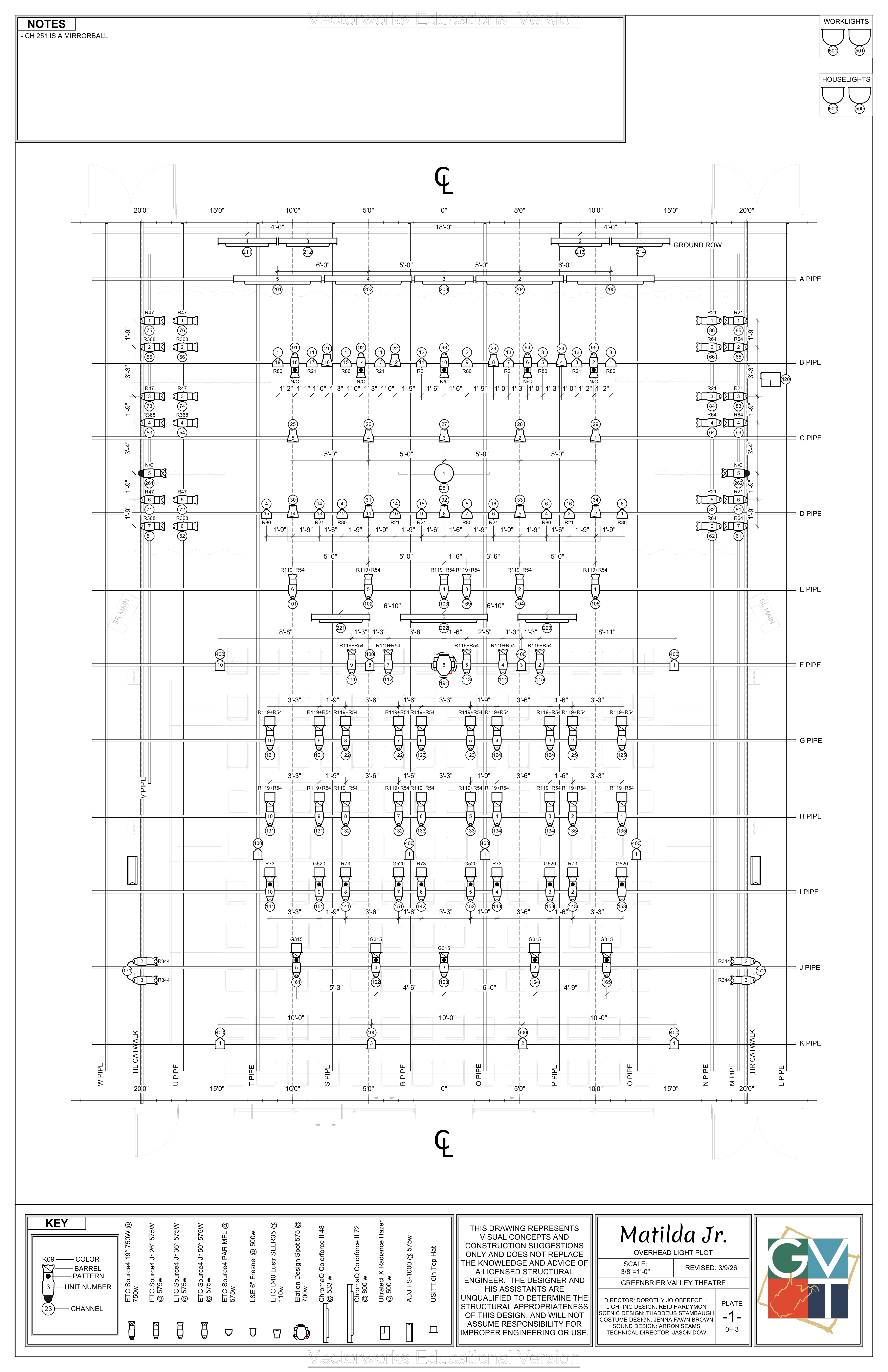 Light Plot